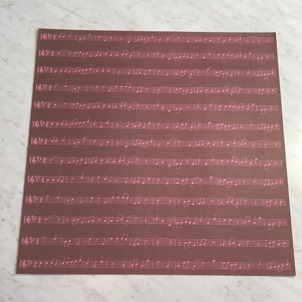 Love Elsie Music 12x12 Scrapbook Paper 12 Sheets